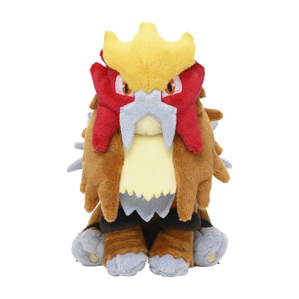 Pokémon Center Original Plush Toy Pokémon fit Entei 13 x 13.5 x 7 (H x W x D: cm)