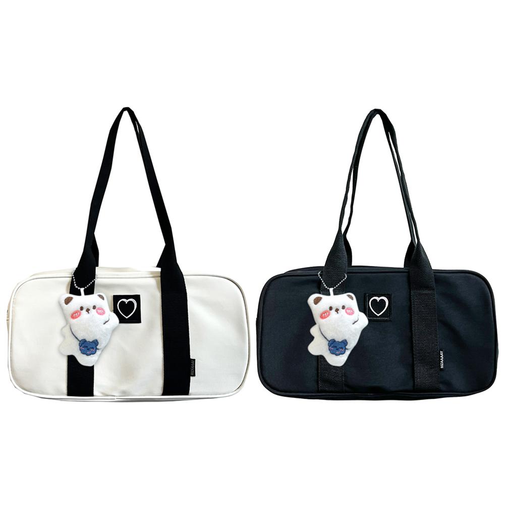 

Женская нейлоновая сумочка Водонепроницаемая повседневная сумка через плечо Легкая модная повседневная сумка большой емкости с подвеской