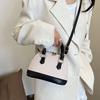 Yogodlns Women Shell Crossbody Bag New Trendy Retro Shoulder Handbag Simple Stylish Casual Commuter Purse