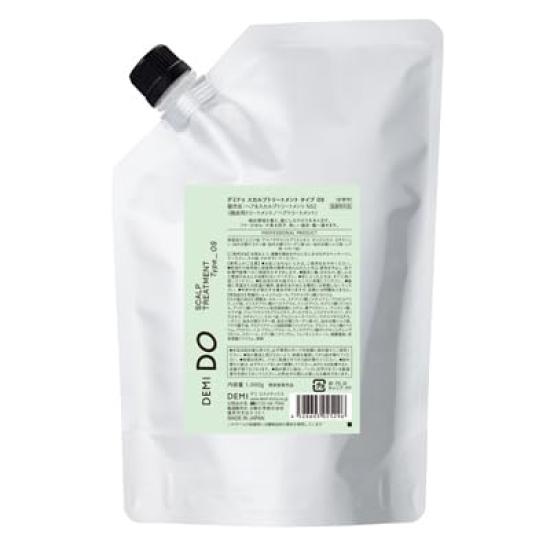 DEMI COSMETICS DEMI DO Scalp Shampoo TypeOS 1000ml & Treatment TypeOS 1000g Refill Set