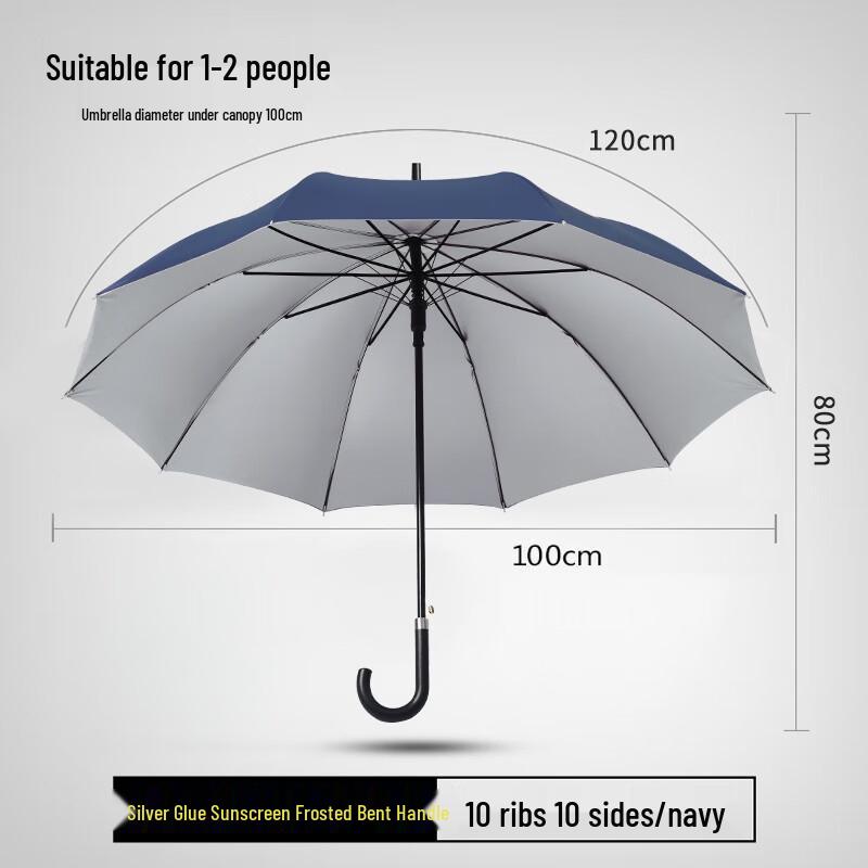 Xinyuxuan 10-Rib Manual Straight Umbrella