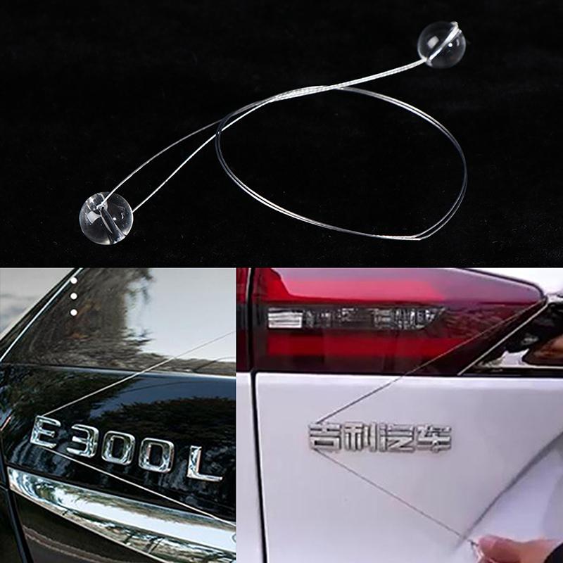 Auto Emblem Spoiler Strippen Peeling Werkzeug Fahrzeug Logo Entferner Zubehör