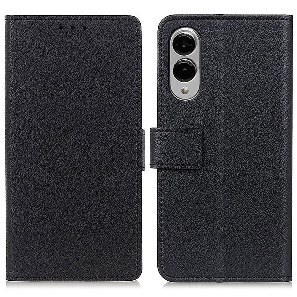 For Samsung Galaxy S25 Edge Case PU Leather Stand Wallet Phone Cover