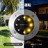 Toodour Solar Garden Lights, Outdoor Use, 8-Pack, Waterproof, Ground-Mounted, Automatic OnOff, Sensor Included, Solar Panel Charging, Bright