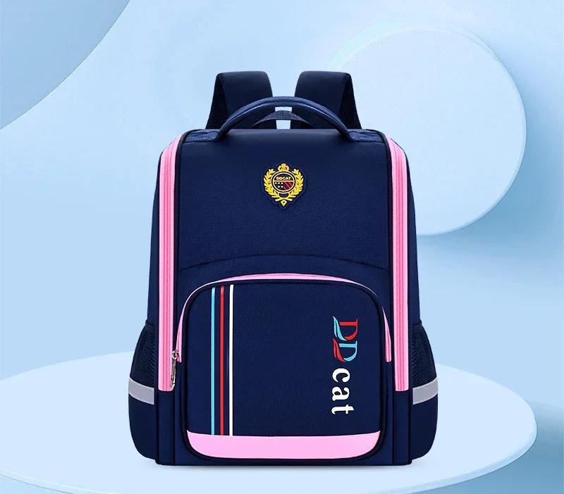 Children Backpacks Primary School Schoolbag New Kids Spine Protection Shoulders Bag Large Capacity Bag Boy Girl Shoulder Bag