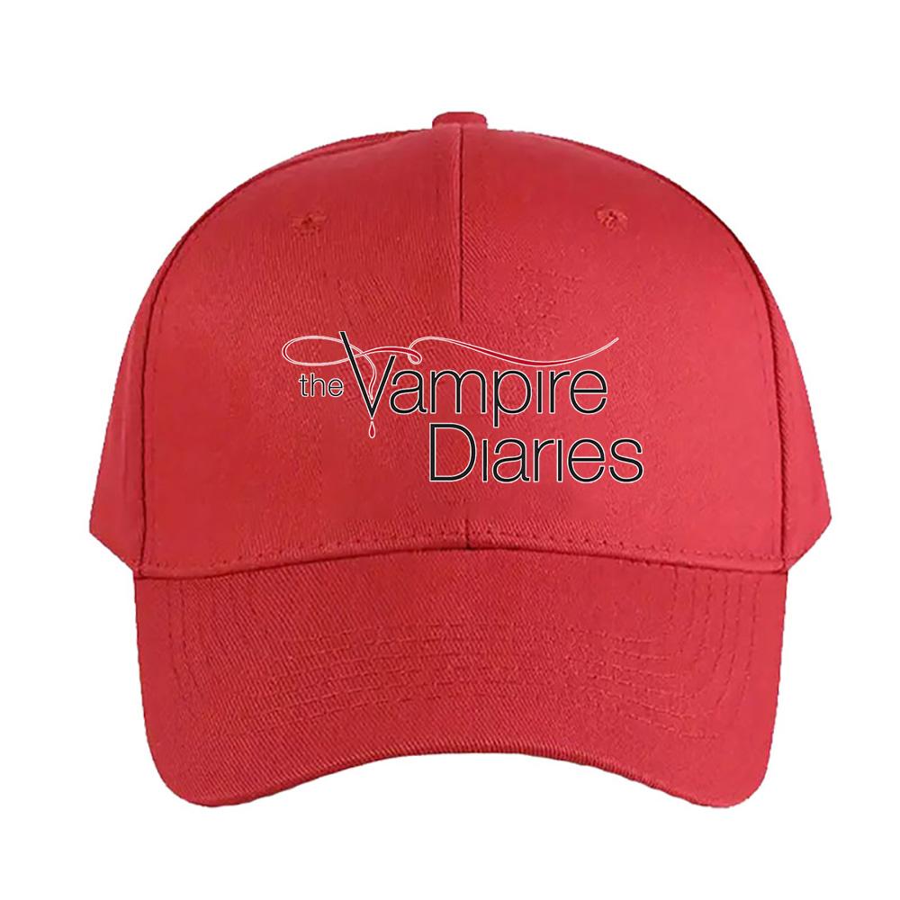 The Vampire Diaries Caps Summer Adult Baseball Cap Adjustable with Curved Brim Duckbill Hat Protection Sun Hats