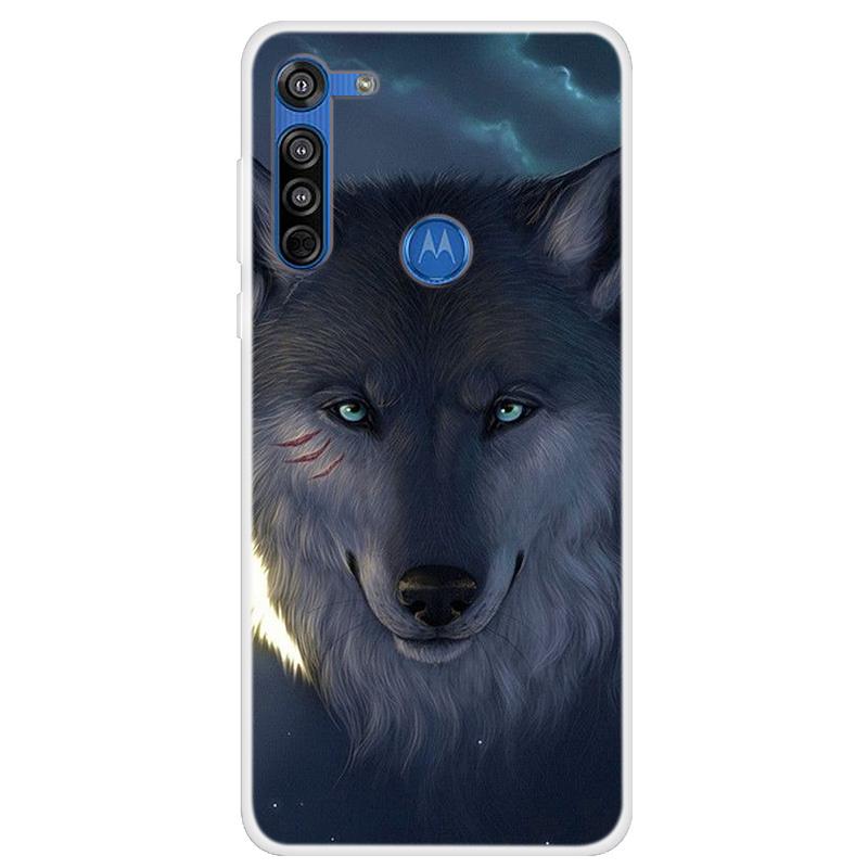 Moto G8 Power Kılıfı Yumuşak Silikon Arka Kılıf Motorola Moto G8 Plus Telefon Kılıfı İçin Moto G8 Power Lite G 8 G8+ Sevimli Kapaklar
