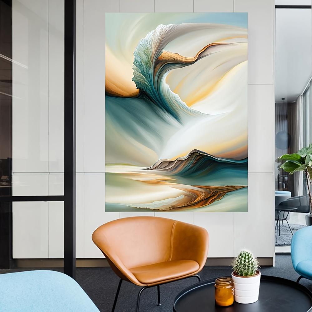 modern Abstract Art Landscape Colorful Flowers Posters Wall Art Canvas Painting Prints Pictures Living Room Interior Home Decor