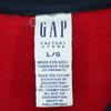 Gap 90s 00s Old Pullover Fleece Jacket L Red Half Zip Men's Used