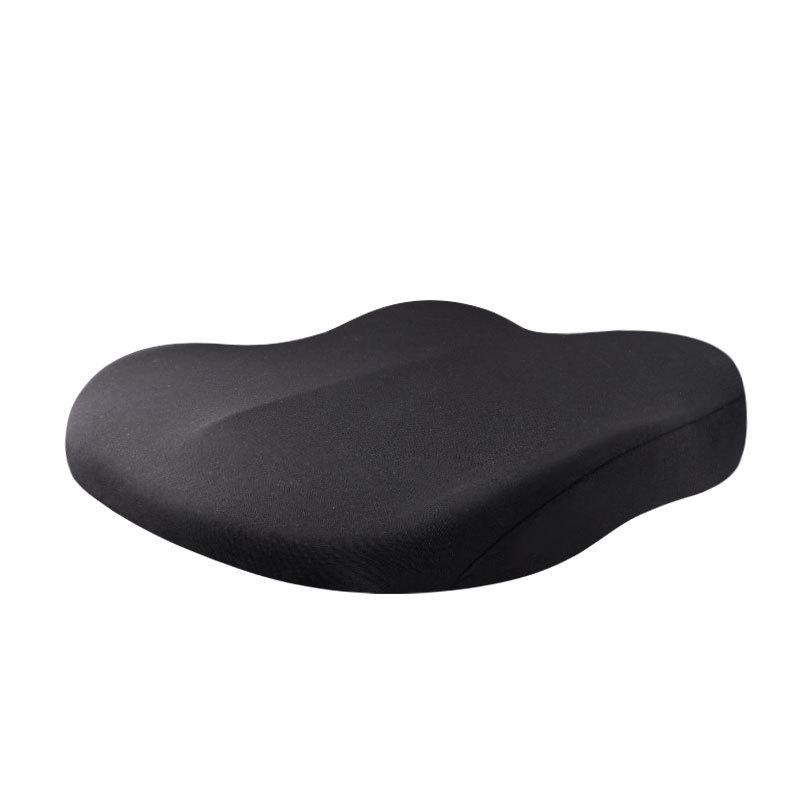 Ventilated Memory Foam Seat Cushion: Universal, Breathable, Height-Boosting Pad for Car or Office