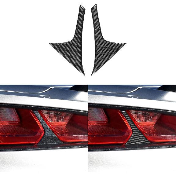 

Car Driver Side Dashboard Panel Cover Real Quality Carbon Fiber Decor Compatible with Chevrolet Corvette C7 2014 2015 2016 2017 2018 2019 Auto Rear Ttail Light Trim