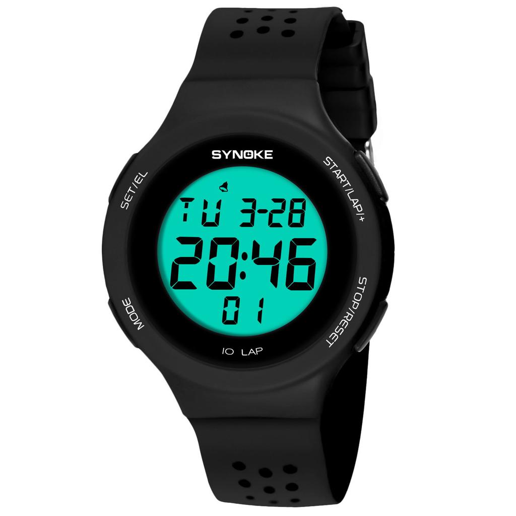 Mens Student Sports Watch Waterproof Military LED Display Multifunctional Alarm Clock Digital Watches Men reloj hombre