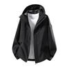 Spring/Autumn Outdoor Couple's Windbreaker – Windproof, Waterproof, Durable, Hooded Jacket for Men & Women