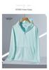 Customized Unisex Hooded UV Protection Jacket - Summer Breathable Sun Shirt with Long Sleeves