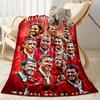 Bayern Munich Blanket Warmthful Decor Perfect for Office Chair Livingroom Seaside Four Seasons Universal Playful Design