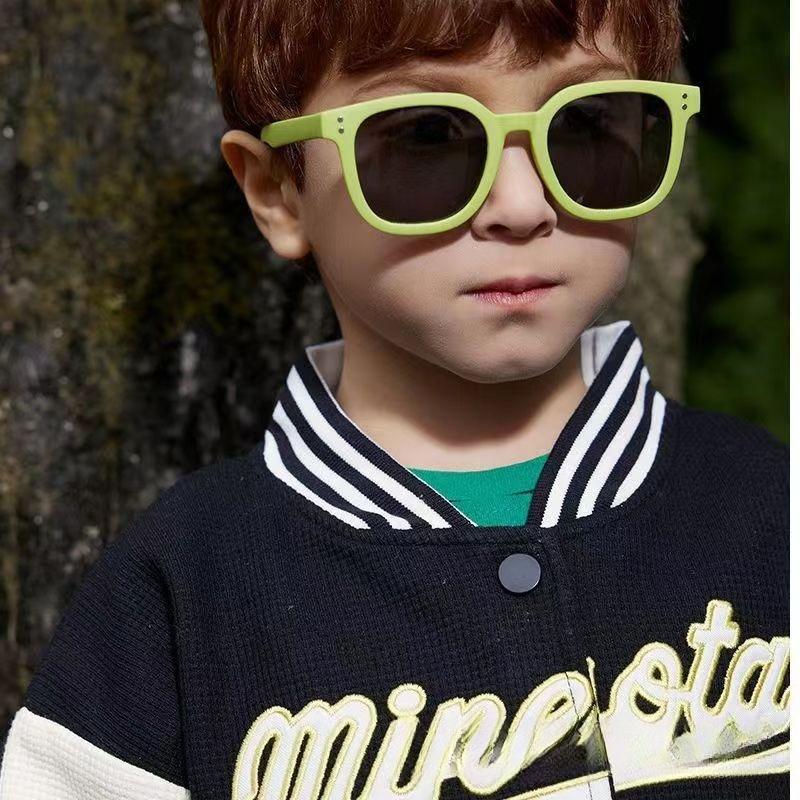 Classic Kids Silicone Sunglasses UV400 Eyewear for Boys Girls TR90 Goggles Children Sunglasses UV Protection Kids Eyewear