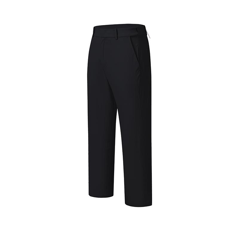 FILA Golf Series Solid Color Comfortable Fitted Casual Pants Men bottoms A11M635821FBK
