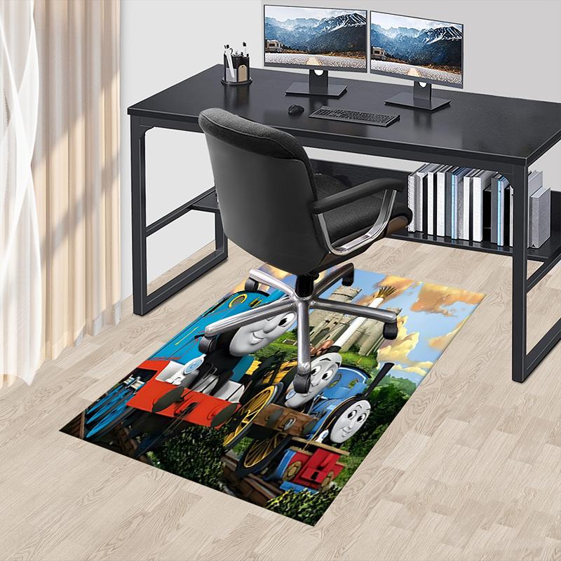 1pc Thomas Friends Adventure Carpet for Playroom Bedroom Living Room Sofa Home Decor,kids Game Area Rug Non-slip Floor Mat Y73042
