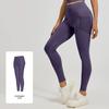 Tummy Control High-Waisted Yoga Pants with Mesh Pockets - Butt-Lifting and Leg-Lengthening Women's Fitness Running Pants.