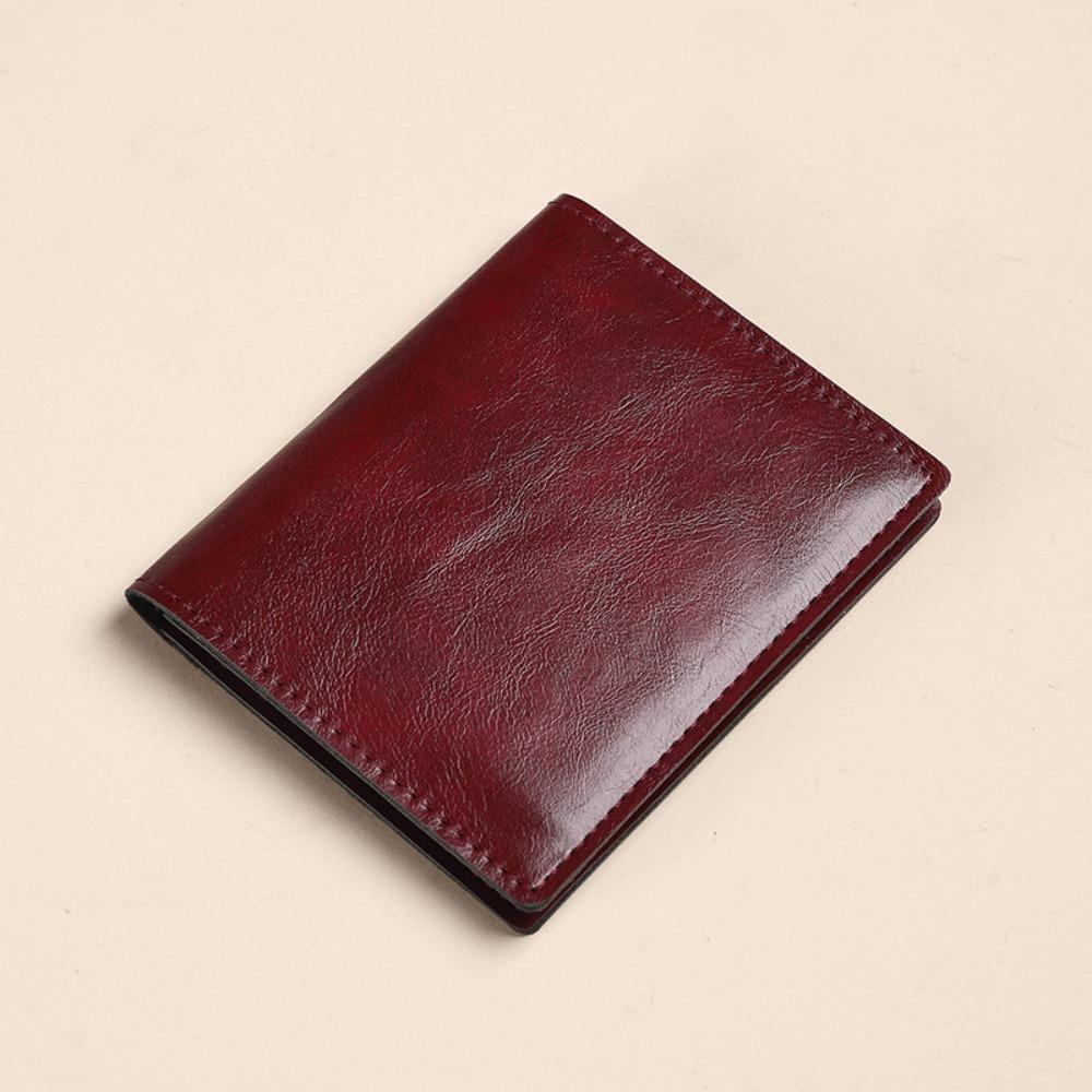 Simple Ultra-thin Credit Card Bag RFID Multi Card Slot Card Holder Cash Holder Women Men