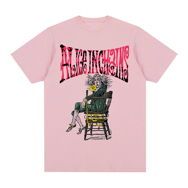 Rock Band ALICE IN CHAINS Vintage tshirt Comfortable Cotton Men T shirt New TEE TSHIRT Womens tops