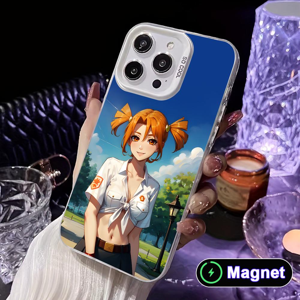 Everlasting Summer Alisa White Translucent MagSafe Mobile Phone Case for iPhone 17 16 15 14 13 12 11 X XR XS Air Pro Max Plus
