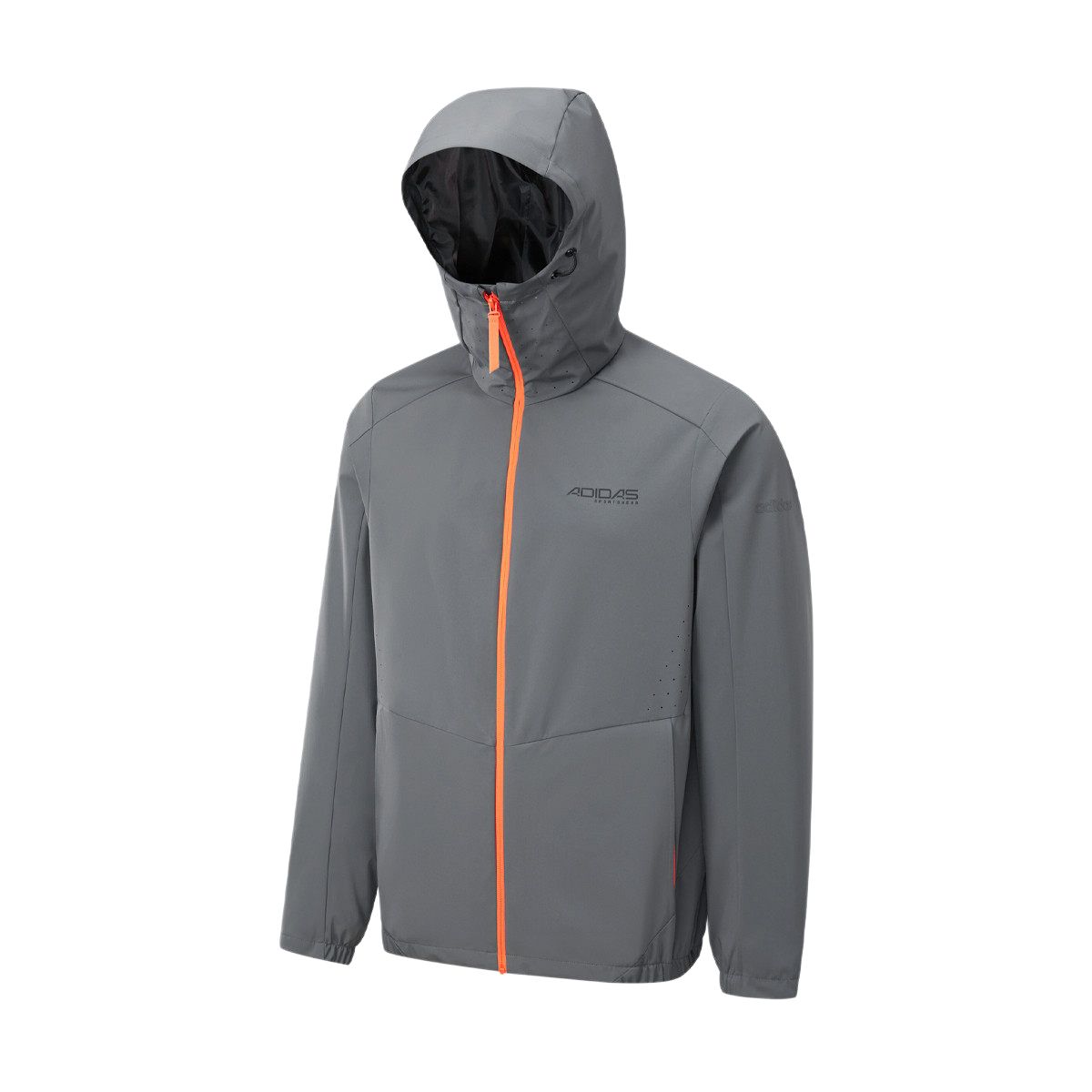 Adidas Outdoor Woven Hooded Windproof Waterproof Jacket Men Jacket KQ7842 S