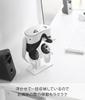 Yamazaki Extendable VR Goggles Controller Storage W16 X D9 X Smart VR Headset Height 10244 & Rack, White, H20.1-33cm, Stand, Adjustable,