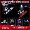 dnvc4 2026 Hot Interior Stickers 2Pcs LED Courtesy Shadow Lamp For Lexus RX 300 330 350 400 450 2007-2017 Car Door Welcome Logo Light480000