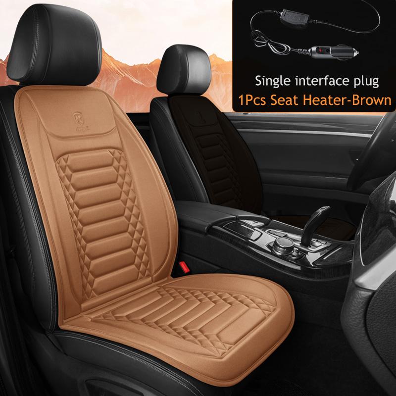 Winter Warmer Heated Car Seat Cover 12V Heating Car Seat Cushion Universal Full Back Heating Seat Pad Protector Auto Accessories