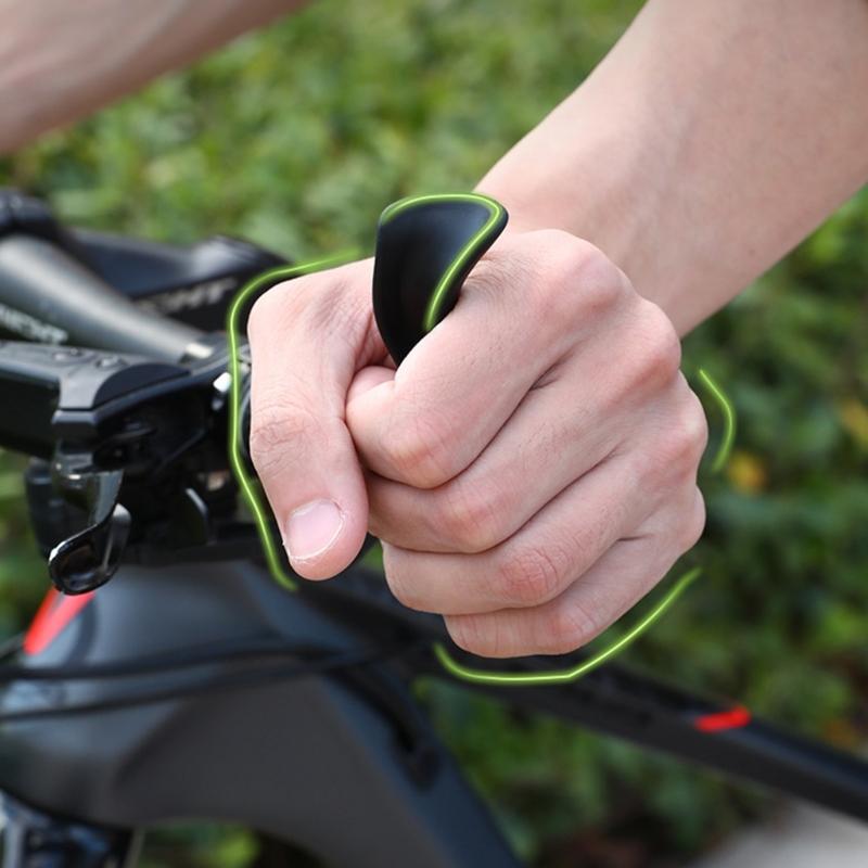 Bicycles Inner Bar End Nonslip Mountain Bike Handlebar End Comfortable Grip Inner Bar End for 21.4-22.2mm Handlebar