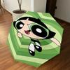 1PC Warner Powerpuff Girls Automatic Open/Close Umbrella with Windproof, 53-Rib Sturdy Canopy, Durable Ribs1270A