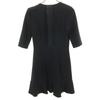Claudie Pierlot Five-quarter Sleeve Ruffled Hem Knee-length Dress 36 Women Used