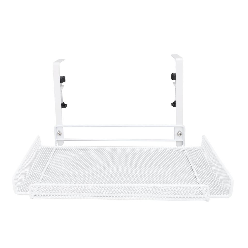 Under Desk   Clamp On Storage Shelf Basket Cable Management Tray for Wire Router Power Strip
