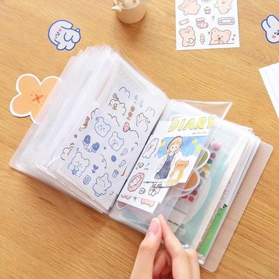 A6 Large Capacity Storage Album for Postcards, Stickers, Photos, and Notes