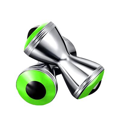 Kylebooker Confezione da 10 occhi per legare mosche, materiale per legare mosche, occhi realistici con manubri in lega per mosche da spinner artigianali