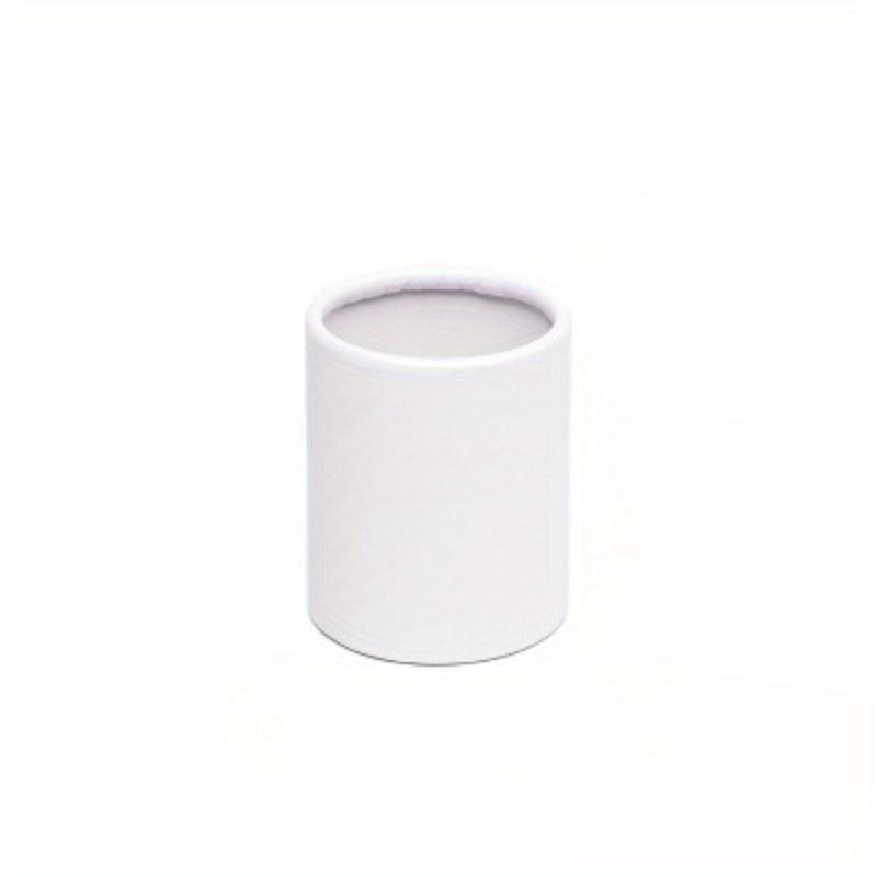 

1/4Pcs Mini Flower Box Portable Round Rose Bouquet Bucket Wedding Party Table Decoration DIY Gift Packaging Valentine s Day 6 by 8cm белый