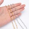 10pcs 5pcs 1pcs Stainless Steel Chain Hollow Frame Link Necklace Chains 5cm Extension Chain Lobster Clasp for DIY Jewelry Making