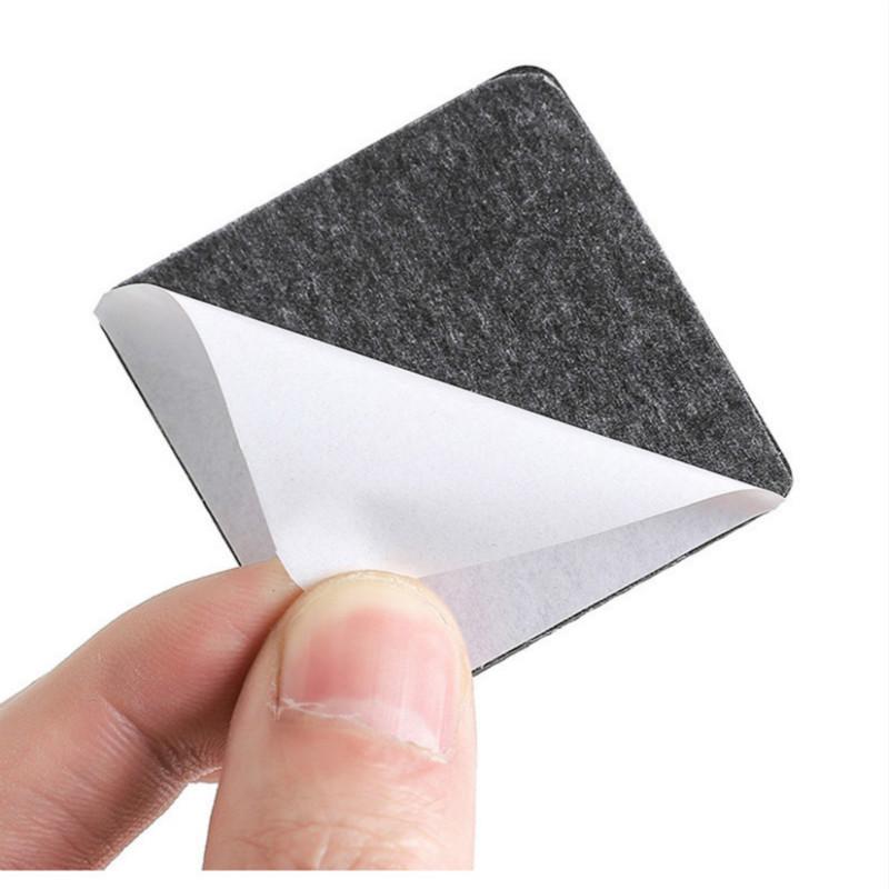 Self Adhesive Furniture Leg Rug Anti Scratch Floor Protectors For Chair Table Foot Covers Anti Slip Furniture Chair Leg Caps