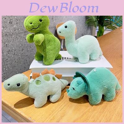 Adorable Llavero de Peluche de Dinosaurio 2024 Linda Bolsa de Algodón PP Cadena para Coche Decoración