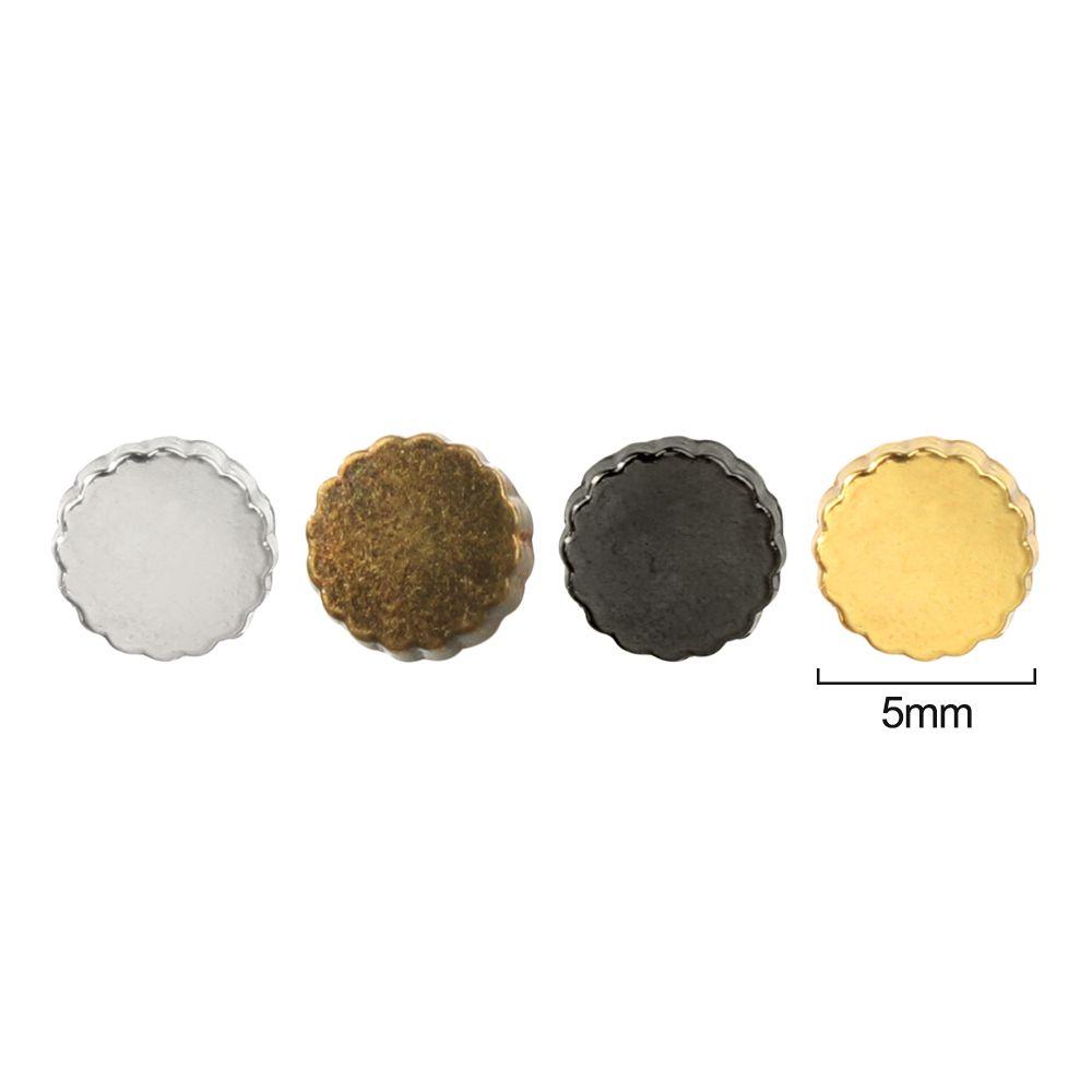 DIY Shoes Sewing Accessories Ultra-small Buckle Doll Round Buttons Belt Buckles 1/6 Dolls Clothing