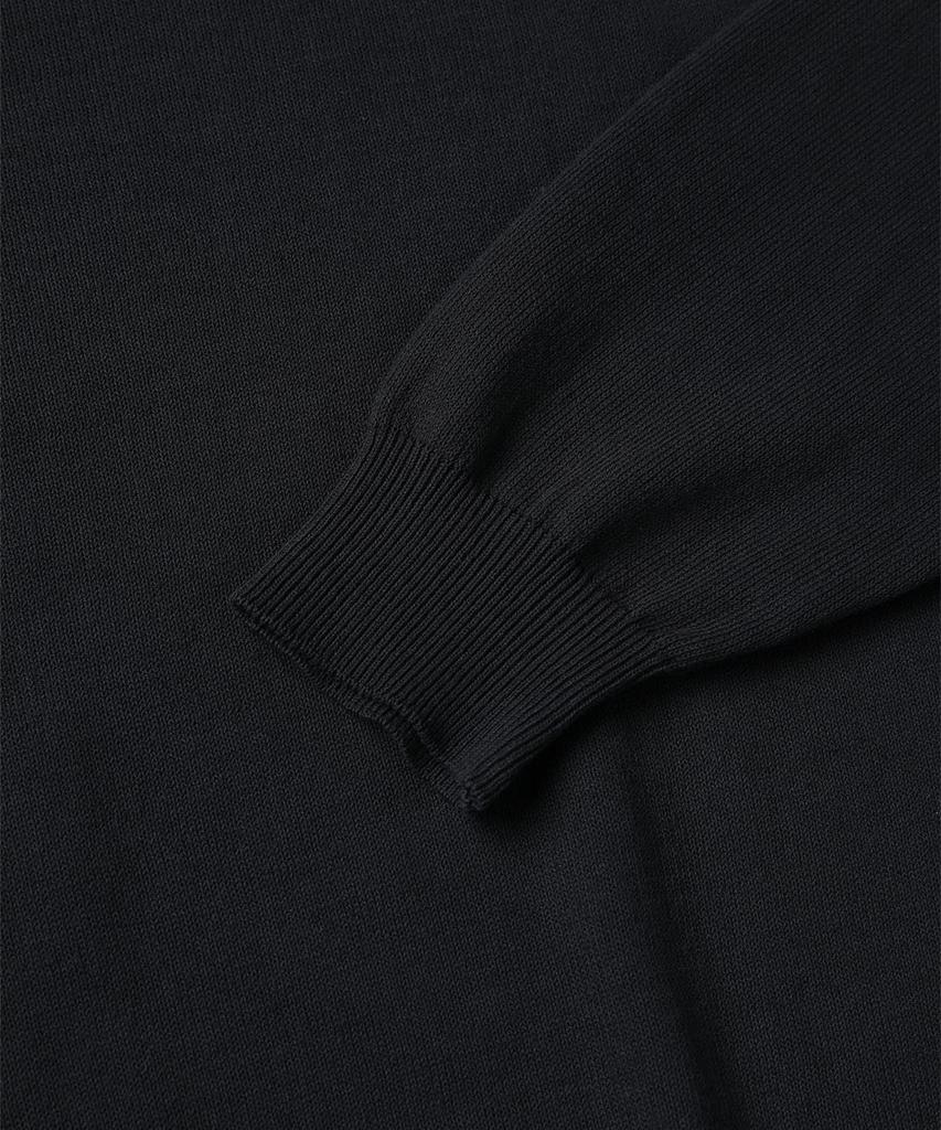 PANICALE Rib Detail Cotton Sweater [2 Colors]