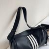Striped Water-resistant Pillow Bag Women's Shoulder Crossbody Bag