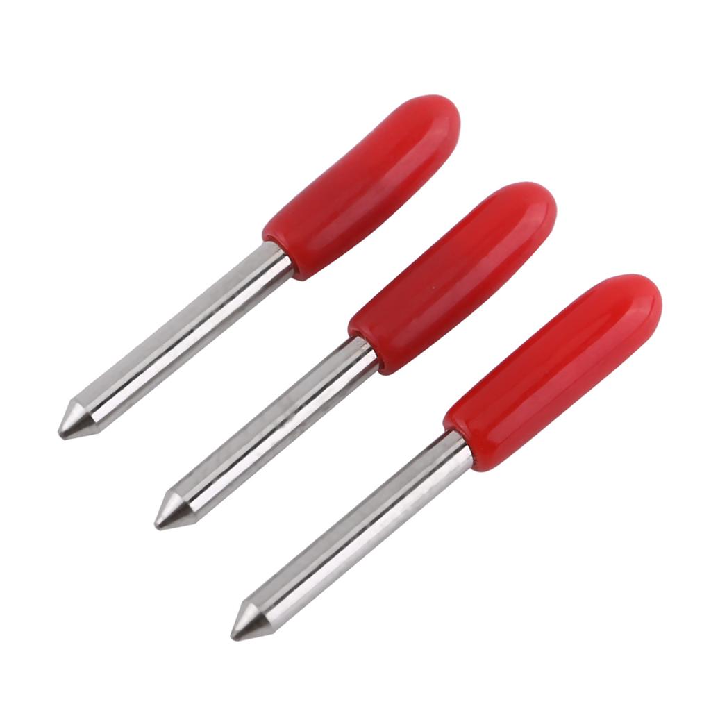 15pcs Cutting Blade 45 degrees  Knife For Plotter Vinyl Cutter Red Cap