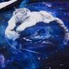 Bedclothes Galaxy Tiger Bed Sets Bedding Western Animal Bedding Set For Girls Boys Blue Duvet Cover Set Starry Sky