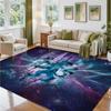 Chelsea FC Design Crystal Velvet Rug Soft Decorative Mat for Bedroom Entrance