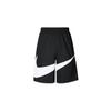 Nike Colorblock Large Logo Print Elastic Waist Casual Shorts Men Bottoms Black DQ1169-010