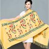 New Arrival Shawl Autumn Winter Scarf Embroider Flower Scarf Shawl Fringed Scarves Women Scarf Designer Bufanda Mujer