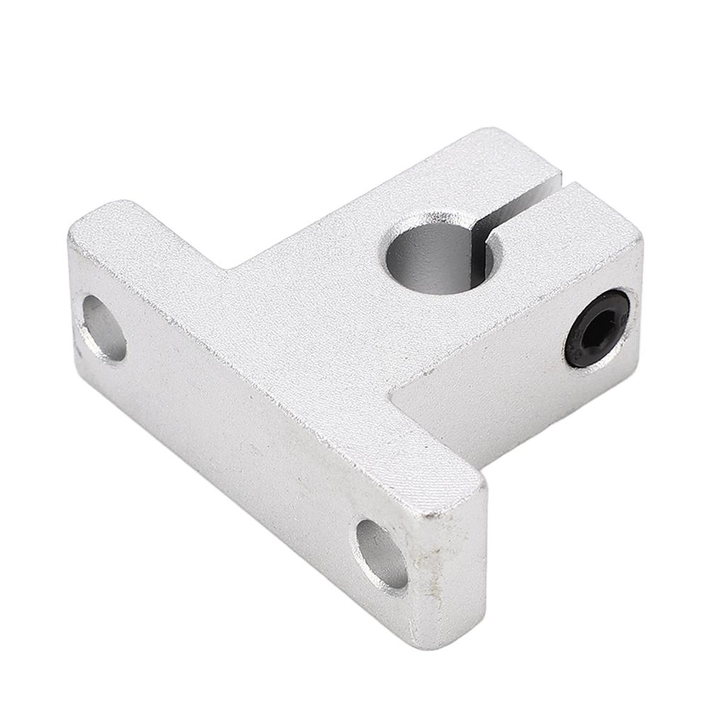 10 Stück Lineare Wellenstütze Bewegungsstangenführungsschiene Endstütze Aluminiumlegierung für 3D-Drucker