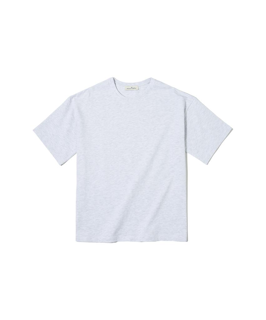 Banwonateullie A3414 Boyfriend T-Shirt_Melange White